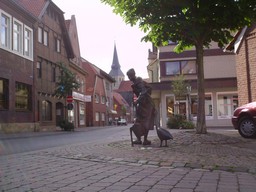 Dorpsplein in Herbern