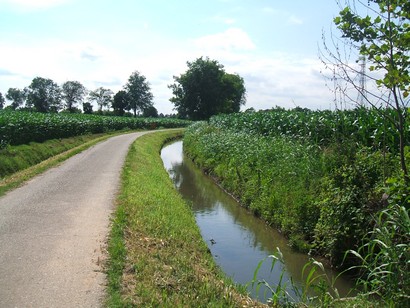 Irrigatie kanaaltjes Irrigatie kanaaltjes