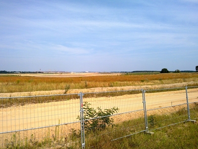 Uitbreiding van het vliegveld