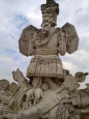 Beeld bij de Glori&euml;tte