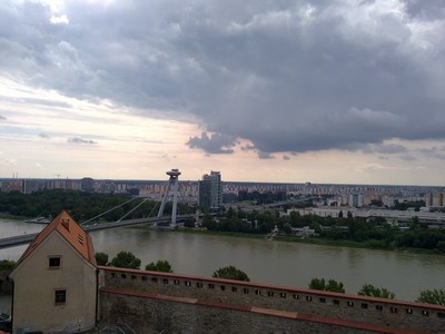 Uitzicht vanaf het slot