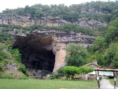 De berg doorbraak bij Le Mas d&rsquo;Azil