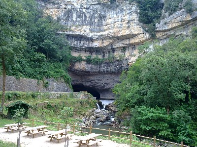 De berg doorbraak bij Le Mas d&rsquo;Azil