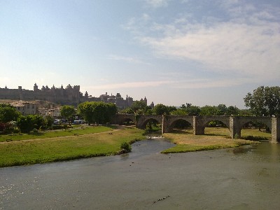 De oude brug en de oude stad