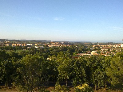Mooi uitzicht op de oude stad