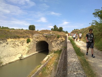 Kanaaltunnel bij Le Malpas