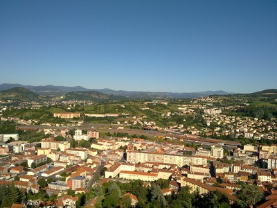 Uitzicht vanaf het beeld