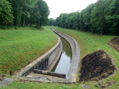 Sa&ocirc;ne-kanaaltunnel bij Saint Albin