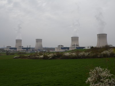 De kerncentrale bij Cattenom De kerncentrale bij Cattenom