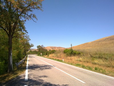 Middagpauze langs de weg