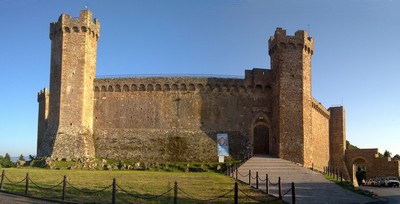 De burcht van Montalcino