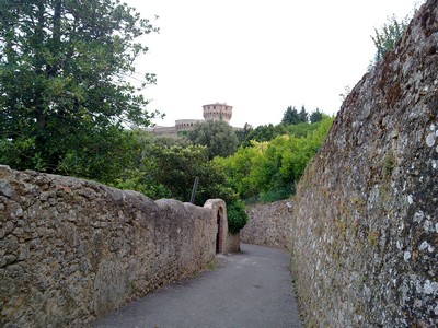 Wandelstraatje in Volterra