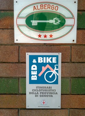 Ook in Itali&euml; wordt aan fietsers gedacht