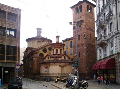 San Satiro, een weggedrukt kerkje