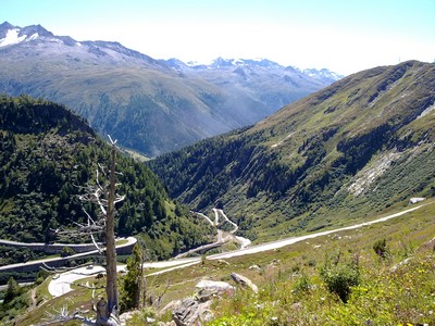 Het schiet al lekker op richting Grimsel
