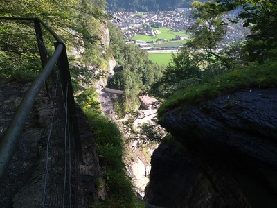 De Reichenbach watervallen met Meiringen en Stein