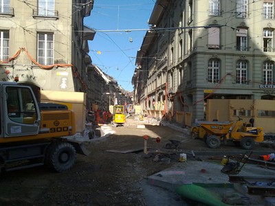 Hier kun je zelfs op de fiets echt niet door Hier kun je zelfs op de fiets echt niet door