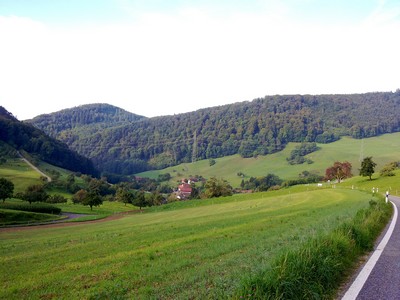 De dag begint met een stevige klim, terugblik op Rohr