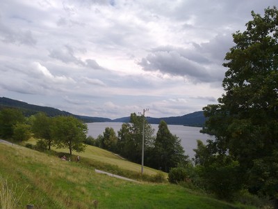 De fietsroute gaat nog eens goed de hoogte in voor de afdaling naar de Titisee