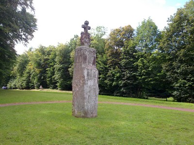 De Breitenstein op een van de Vogezentoppen