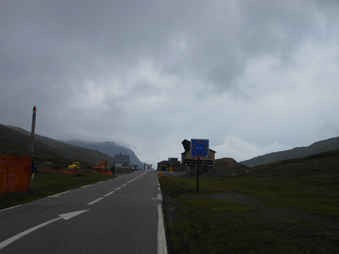 De Franse Col du Petit Saint Bernard