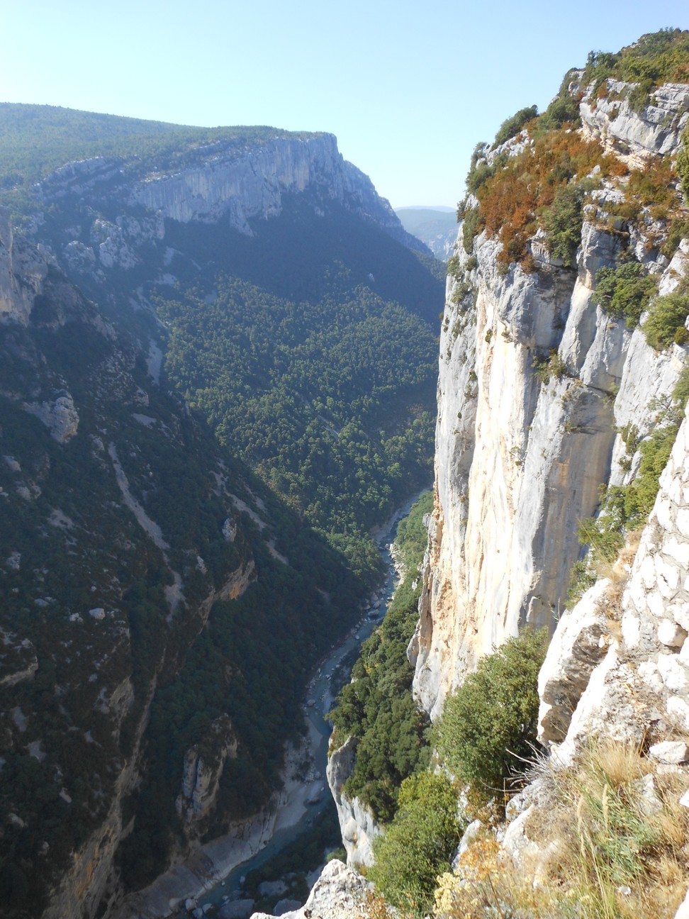 Gorge de Verdon vanaf het Belv&eacute;d&egrave;re Tresor
