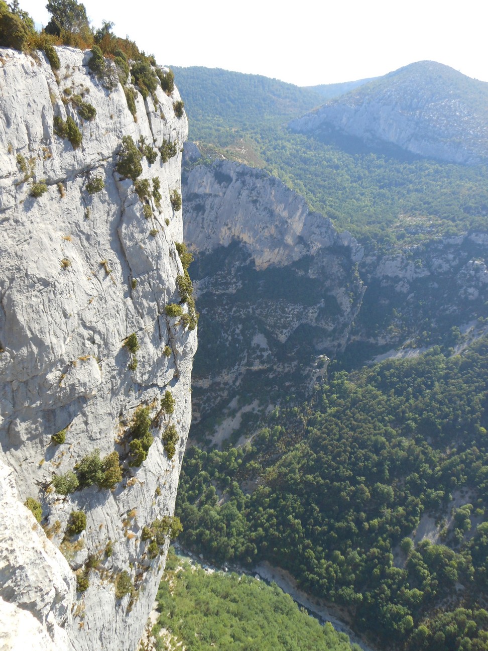 Gorge de Verdon vanaf het Belv&eacute;d&egrave;re Pas de Baou
