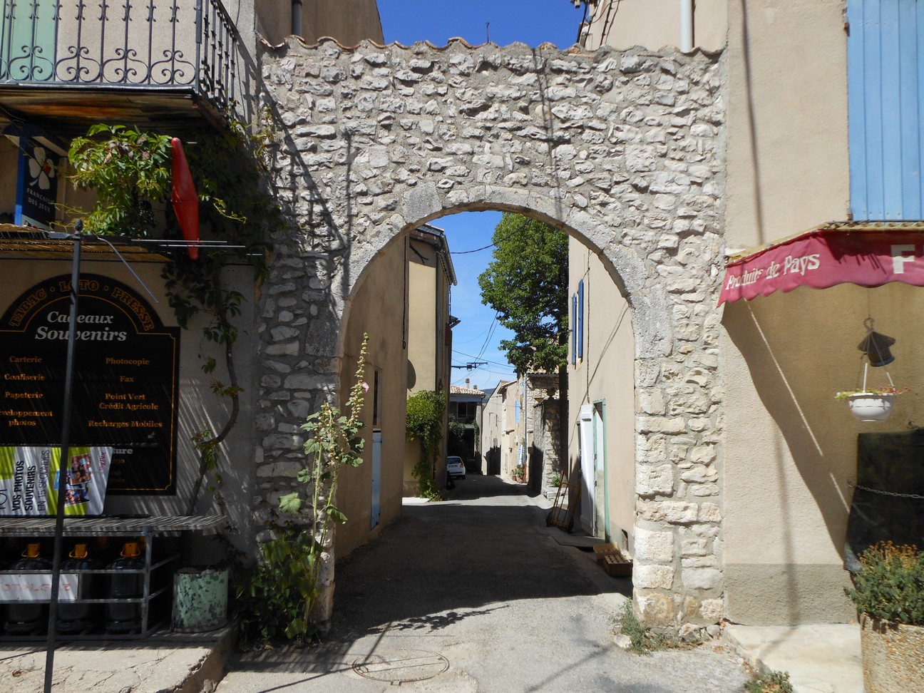 Straatje in Revest-Du-Bion